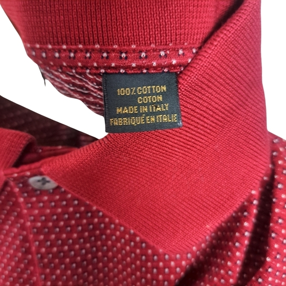 Bobby Jones Burgundy Polo Shirt - Picture 7 of 7